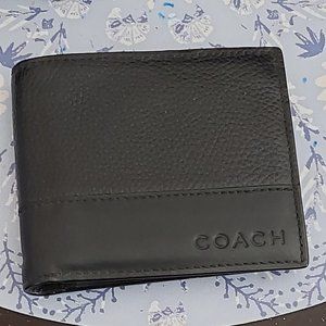 Men's Genuine Leather COACH wallet